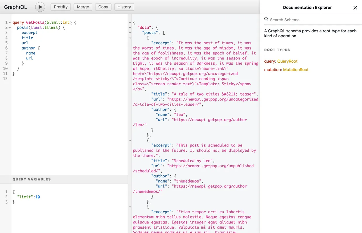 GraphiQL 客户端