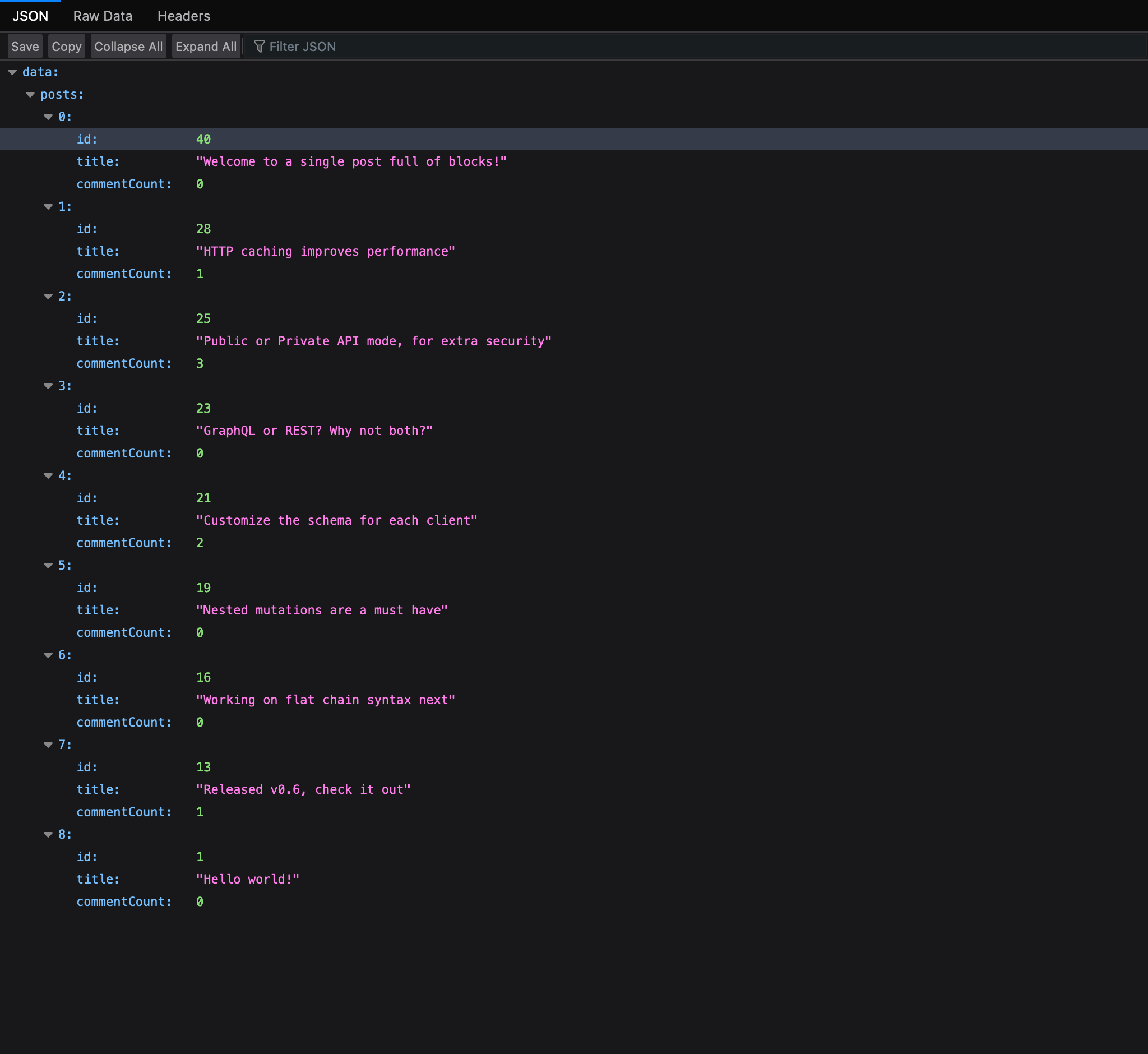 在浏览器中执行 persisted query