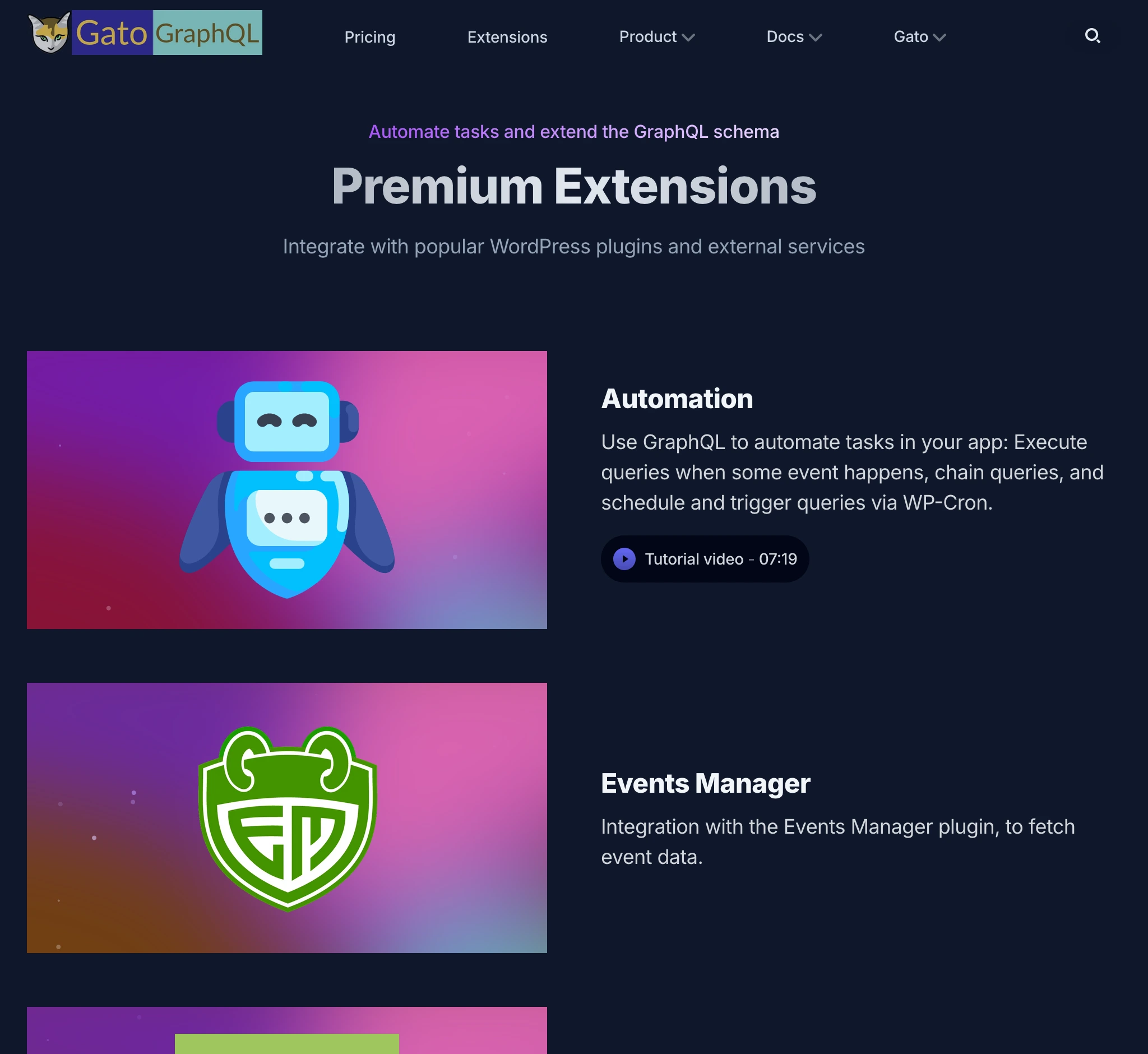 gatographql.com 的扩展部分