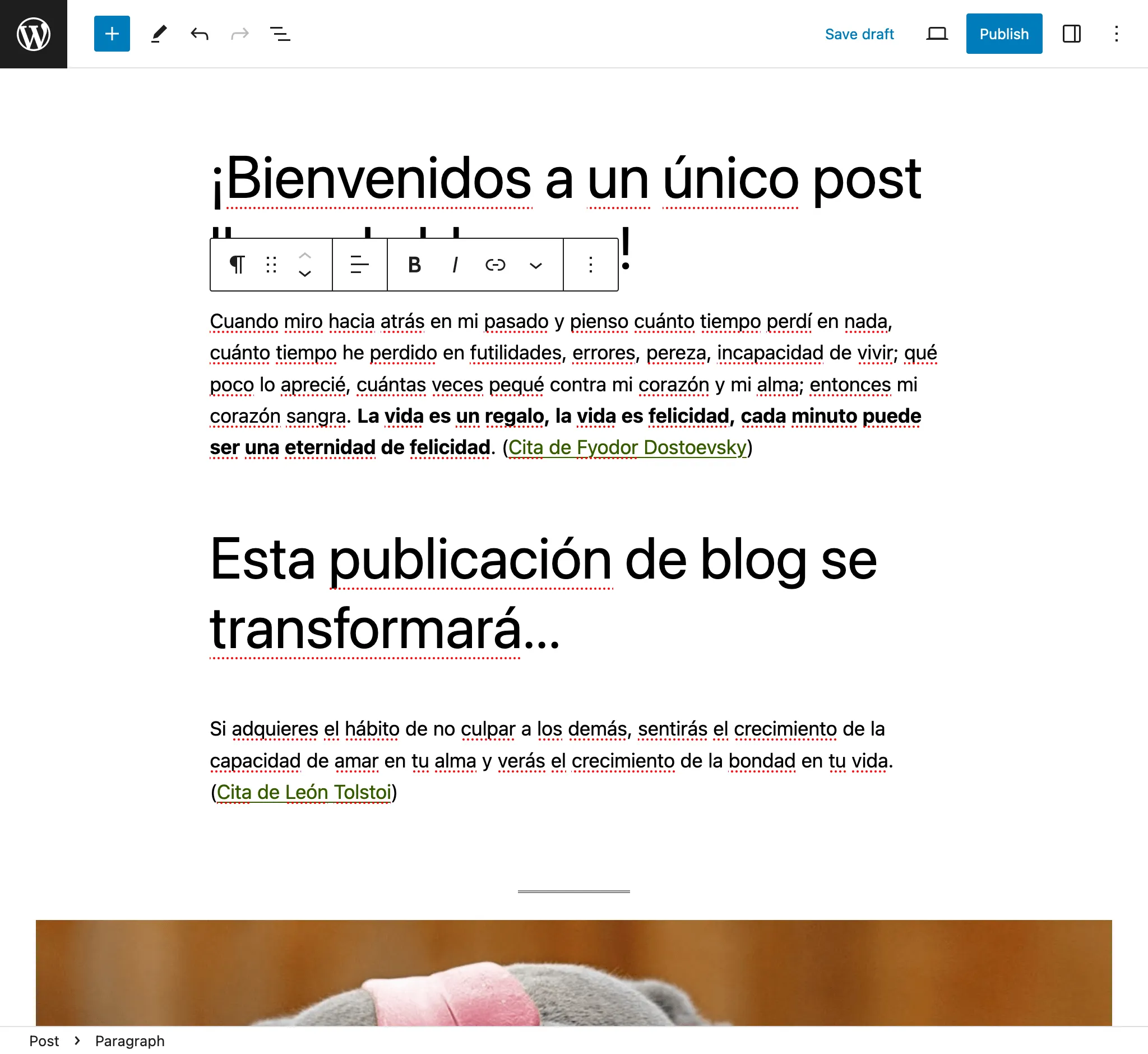 在 WordPress 编辑器中修正翻译