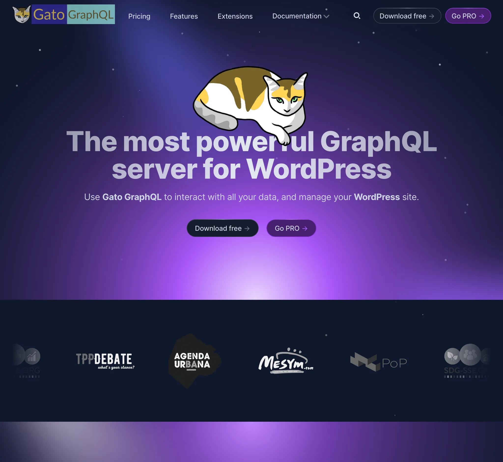 Gato GraphQL 的全新网站
