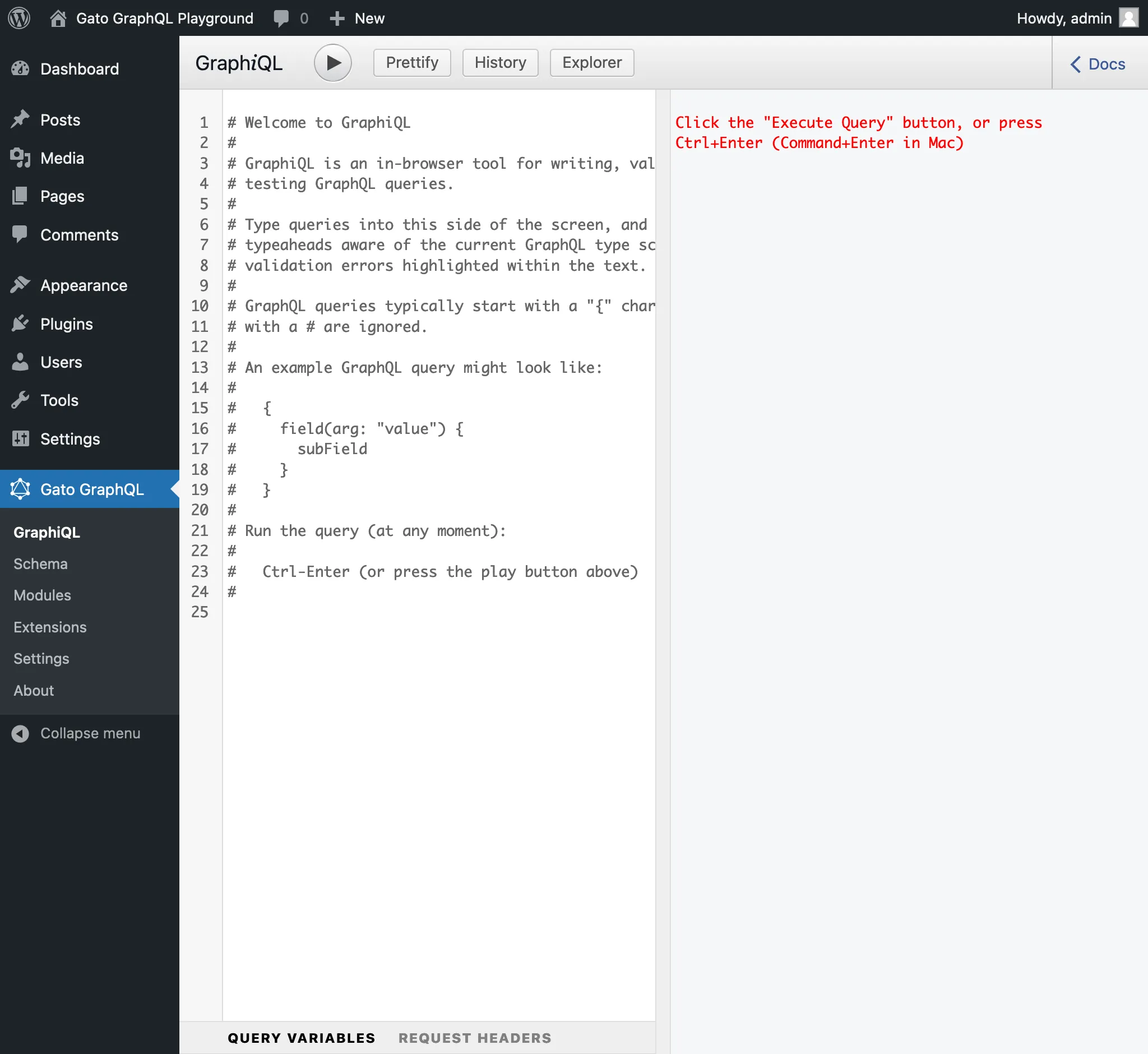 Gato GraphQL 已完成简化