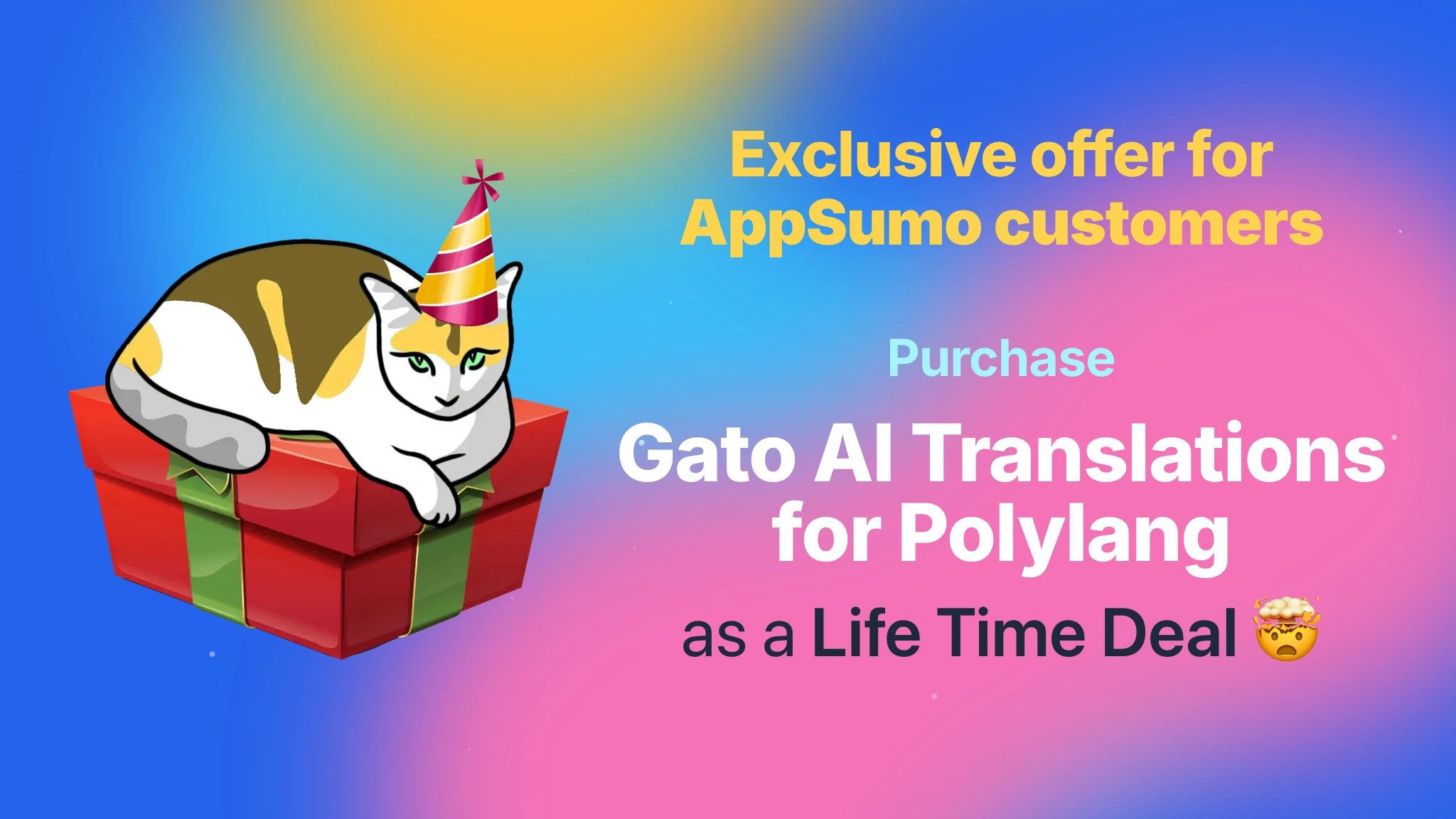 以终身授权购买 Gato AI Translations for Polylang